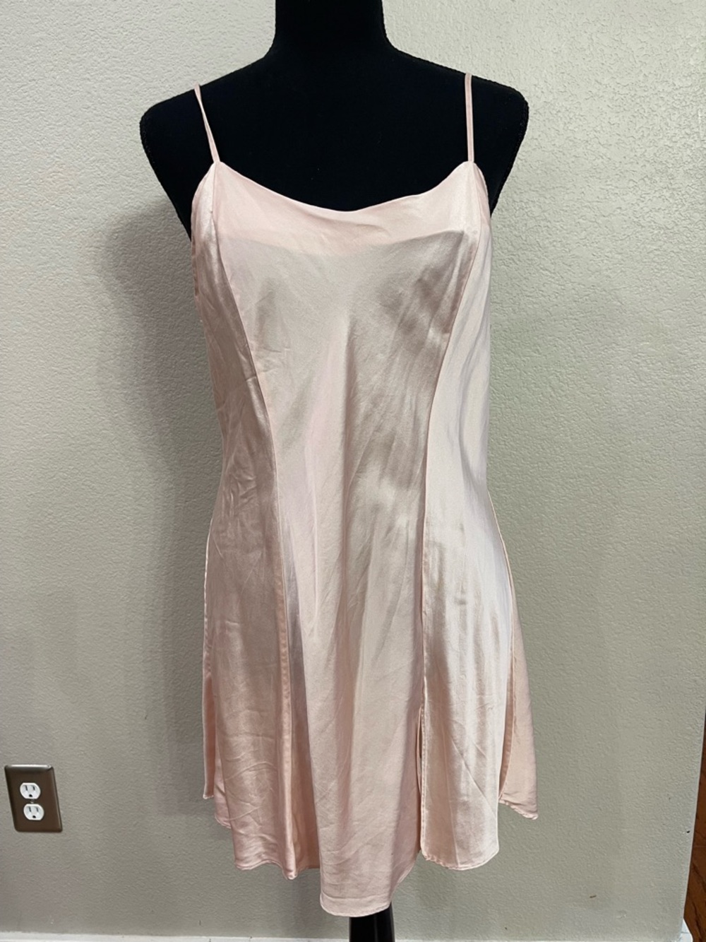 Victoria’s Secret silk pink nightgown